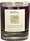 Crystal Journey Herbal Magic Glass Filled Votive Candle - Healing