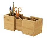 Lipper International 807 Bamboo Expandable Pencil Holder