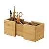 Lipper International Bamboo Expandable Pencil Holder