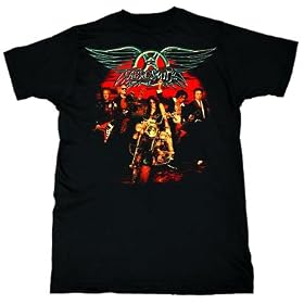 Signatures Network Men's Aerosmith Short Sleeve T-Shirt