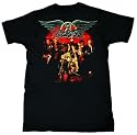 Signatures Network Men's Aerosmith Short Sleeve T-Shirt