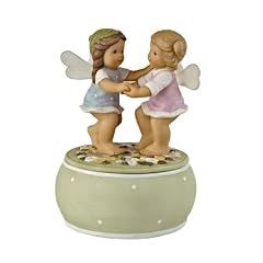 Goebel Nina & Marco Sommertanz tanzende Elfen Musikdose Musik: Vivaldi Antonio - "Spring" 16cm H�he