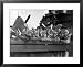 US Navy Pilots Give Grinning Group Portrait Across Tail of F-6F Hellcat on Board USS ...