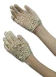 Children's Ivory Crochet Gloves