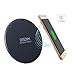 Intelligent Wireless Charger, DISDIM Ultra-Thin Qi Wireless Charging Pad for Samsung S7 / S7 Edge, Galaxy Note 5, Galaxy S6/S6 Edge/Edge+,Nexus 7 / 6 / 5 and All Qi-Enabled Devices (Black)
