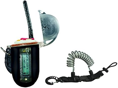 Nautilus Lifeline Marine Rescue GPS Radio, Black w/ Free Coil Lanyard