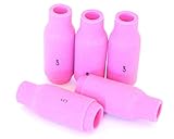 TIG 溶接 部品 セラミック ノズル 5個 セット (#5 Φ 8 mm)