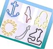 Doodle Bandz Original Pirate Swirl Edition Rubber Bandz Band Wristband (24)