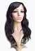 New Style Medium Length Off Black Waves Skin Top Wigs FREE SHIP#J70-2