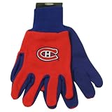 Montreal Canadiens Jersey Style Gloves (One Size Fits Most Ages 16+)