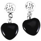 Handmade Black Onyx & Sterling Silver Earrings