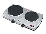ORBIT Twin Double Electric Hob 2250W Hotplate-Stainless Steel  from Orbit