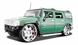 Diecast Model Hummer H2 SUV (Kit) in Metallic Red