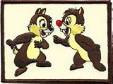 Disney Chip & Dale Chipmunks - 4" Vintage Image Patch