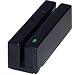 MagTek Mini Swipe Magnetic Strip Card Reader (USB) HID - Credit Card and Drivers License Compatible - 3 Track - Bidirectional - ANSI/ISO/AAMVA - Black