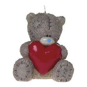 Me To You Valentine Tatty Teddy Bear Candle