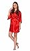 Satin kimono bridesmaids robe