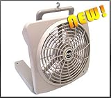 10 INCH BATTERY OPERATED INDOOR/OUTDOOR PORTABLE DESKTOP FAN