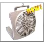 Eclipse 10 Inch Battery Operated Indoor/Outdoor Portable Desktop Fan