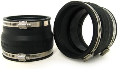 4" X 4" Flexible PVC Coupling for HP190 Fan Mounting