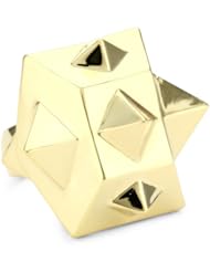nOir Doro 5 Pyramid Geometric Ring, Size 7