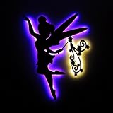 Fairy Silhouette Glow Art