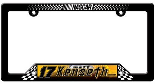 Buy #17 Matt Kenseth Standard 6x12 License Plate Frame Makes a Great Little Gift Or Stocking... by WinCraft