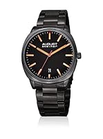 August Steiner Reloj con movimiento cuarzo japonés Man AS8237BK 42 mm