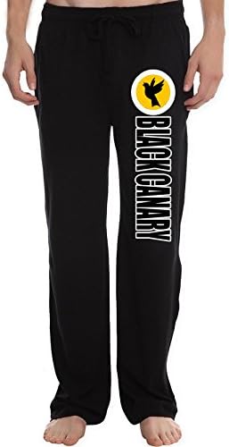 AMTT Men's Black Canary Lounge Pajama Pants