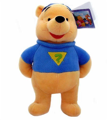 Childrens Toyshop  Toys : 12" Super Sleuth Winnie the Pooh soft toy