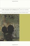 On pain of speech : fantasies of the first order and the literary rant