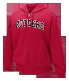 Rutgers Scarlet Knights Nike Full Zip Hood