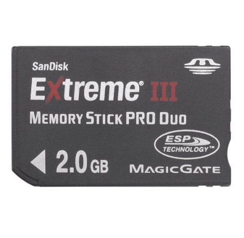 Cover image : SanDisk EXTREMEIII メモリースティックPro Duo 2GB SDMSPDX3-2048-903