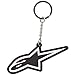 Alpinestars 10169400410 Black Keychain