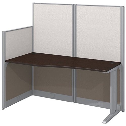 Bush Business FurnitureBush Furniture BSHWC3689203K Office in an Hour Mocha Cherry 65W x 33D Straight Workstation