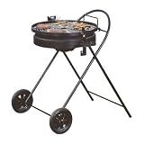 Grill in Schwarz lackiert