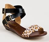 Breckelle's Bali-04 Flat Chic Strappy Wedge Sandal