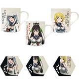 IS インフィニット・ストラトス 胸部立体レリーフマグカップ 篠ノ之箒 & シャルロット・デュノア & ラウラ・ボーデヴィッヒ 全3種セット
