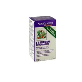 New Chapter E & Selenium Food Complex, 60 Count