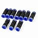 uxcell 10 Pcs 8mm to 8mm Push in Fitting One Tough Straight Union Quick Connector