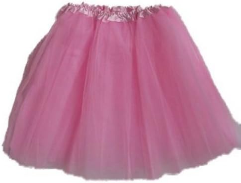 Little Mystique LegsGirls Tulle Ballet Tutu Skirt Fairy Angel "Little Mystique Legs" (Pink)