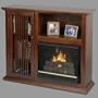 Real Flame Jonathon Indoor Ventless Fireplace - Mahogany