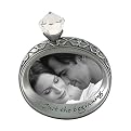 Wedding Ring Photo Frame - Pewter (2.5x3.5")