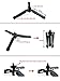 CameraPlus - Coman MT10 Universal Lockable 3-Legged Supporting Stand for Benro Monopod ST1