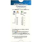 weight watchers pointsfinder flexpoints cardboard slide calculator