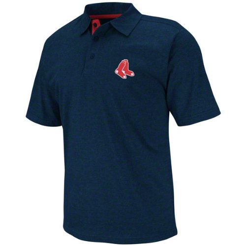Boston Red Sox Navy Noble Heathered Polo Shirt