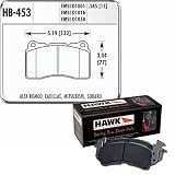 2004 - 2007 Volvo S60R / V70R Hawk HT-10 Race Replacement Front Brake Pads. Hawk HB453S.585