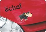 Produkt-Bild: Aufkleber Schaf, 115 x 100 mm, Car-Skin-Tattoo