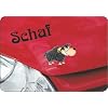 Aufkleber Schaf, 115 x 100 mm, Car-Skin-Tattoo