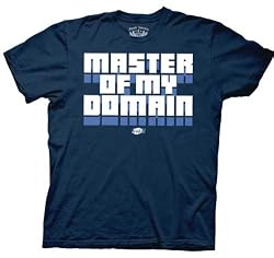 Seinfeld Master of My Domain Men's T-Shirt Tee Navy
